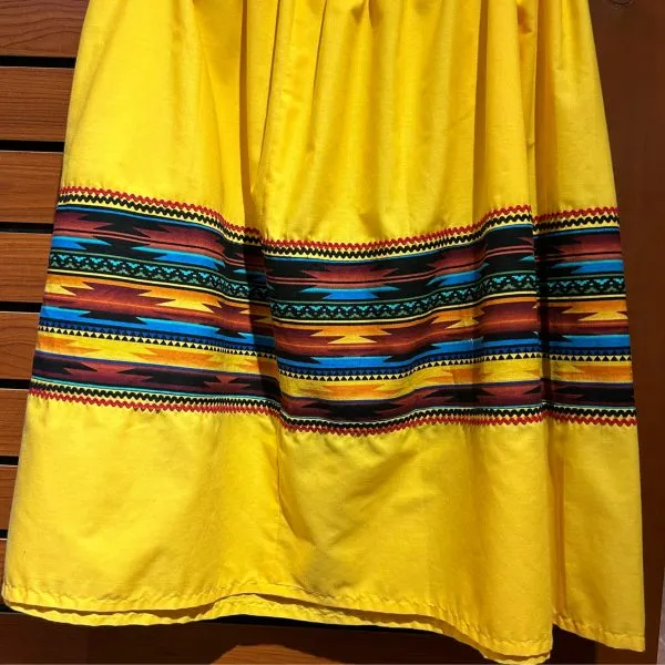 Yellow Ric-Rac Skirt