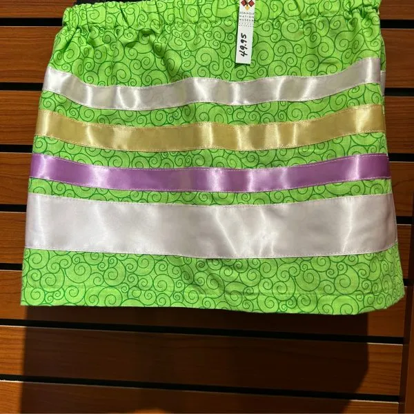 Children's Green Pastel Ribbon Skirt