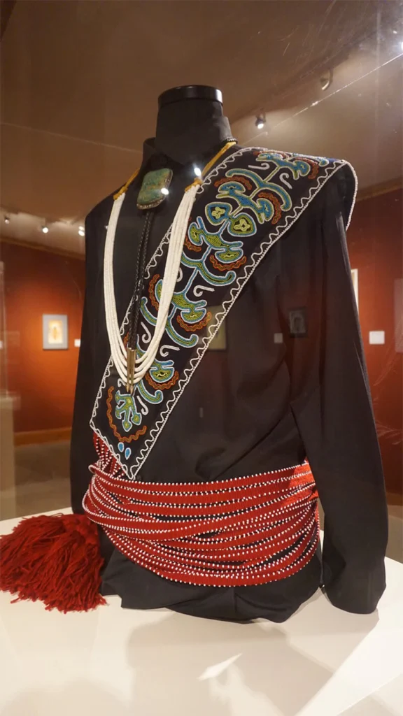 A traditional Seminole garment from the Trepp Collection. 