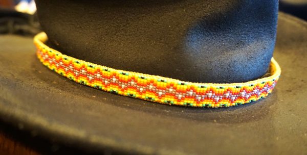 Beaded Hatband (Multicolor)