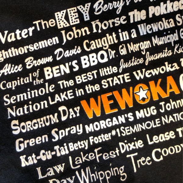 Wewoka Icons T-Shirt - Black