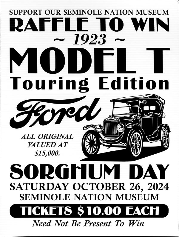 1923 Model T Touring Car Raffle