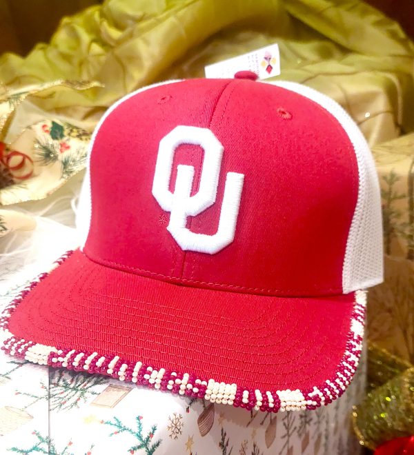 OU Sooners Beaded Cap