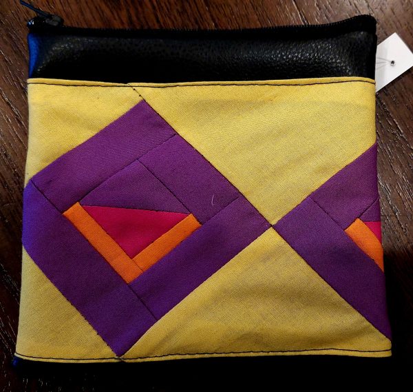 Racoon Eye Patchwork Coin Purse by Natasha Parsk